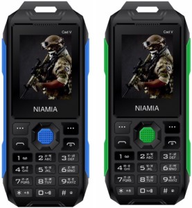 Niamia Cad V Combo of Two Mobiles(Blue, Green)