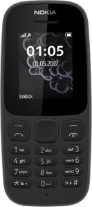 Nokia 105 ss(Black) 105 Single Sim 2017