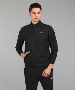 Dark grey nike top tracksuit