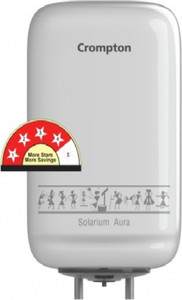 Crompton 15 L Storage Water Geyser (SOLARIUM AURA, White) Price in India -  Buy Crompton 15 L Storage Water Geyser (SOLARIUM AURA, White) online at  Flipkart.com