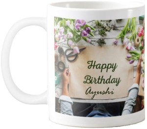 Happy Birthday Ayushi Cake Man - Greet Name