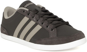 Adidas neo men coffee hot sale brown caflaire suede sneakers