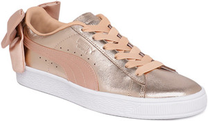 Puma basket bow best sale luxe