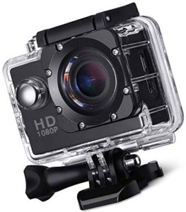 odile 1080p action camera sports and full hd 1080p lcd camcorder sports and action camera(black, 16 mp)