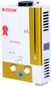 BLOSSOM 6.5 L Gas Water Geyser (C, White) Price in India - Buy BLOSSOM 6.5 L  Gas Water Geyser (C, White) online at Flipkart.com
