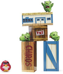 Angry birds vinyl knockout playset hotsell