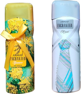 ARMAF ENCHANTED SUMMER ROYAL PACK OF 2 Deodorant Spray For