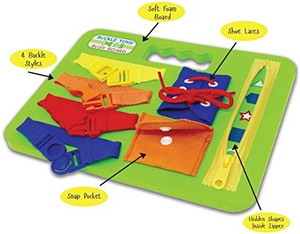 Buckle toy discount busy board