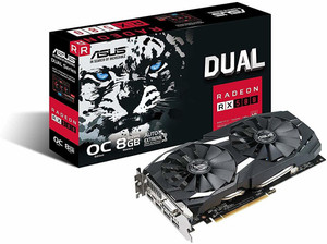 Asus dual radeon clearance rx 580 oc 8gb