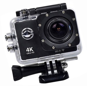 maupin 4k action camera ultra hd cam waterproof sports and action camera(black, 16 mp)