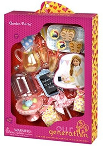 Our Generation Dolls Garden Party Accessories Set Dolls Garden