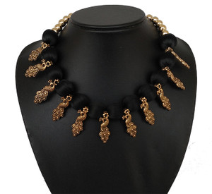 Silk thread new arrivals choker necklace