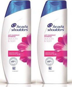 Head and shoulders smooth sale and silky shampoo