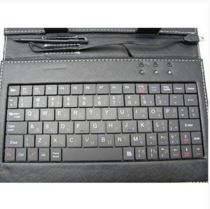 Voltegic �� Universal Keyboard Case for iPad Mini, Galaxy Wired USB Tablet Keyboard(Café Noir)