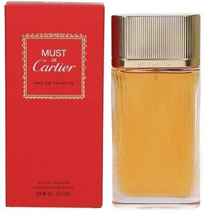 Must de sales cartier gold perfume