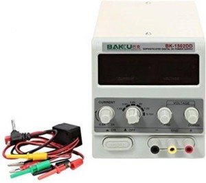 BAKU Laboratory Basic DC Power Supply for Only Mobile BK-1502DD 0-1A 0-15 400 Watts PSU(MULTICOLURED)