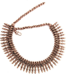 athizay Necklace For women Fashion Jewellery Copper oxidised