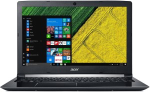 Acer Aspire 5 Core i5 7th Gen - (8 GB/1 TB HDD/Windows 10 Home/2 GB Graphics) A515-51G-5206 Laptop(15.6 inch, Black, 2.1 kg, With MS Office)