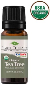 Plant Therapy Organic Tea Tree Oil (Melaleuca) 100% Pure, USDA