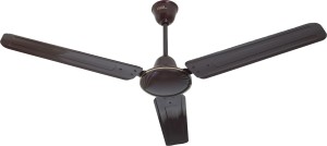 RGL GOLD SERIES BROWN 1200mm Ceiling fan [SATIN GOLD] 1200 mm 3 Blade Ceiling Fan(BROWN, Pack of 1)