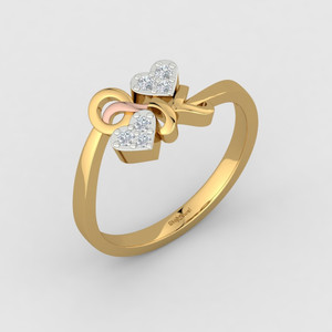 ShipJewel Q K Letter Ring 18KT Gold 20 18kt Diamond Yellow Gold ring Price in India Buy ShipJewel Q K Letter Ring 18KT Gold 20 18kt Diamond Yellow Gold ring online at Flipkart