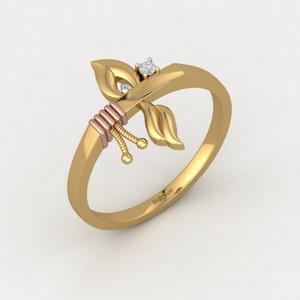 ShipJewel Punyah Religious Ring 18KT Gold 6 18kt Diamond Yellow