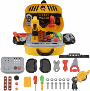 CIVIL Play Deluxe Kids Handyman Toy Tool Workshop with Realistic