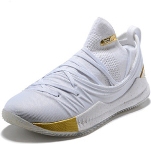Curry 5 white and gold 2025