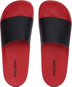 Skechers red flip flops new arrivals