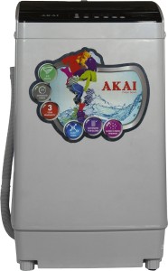 Akai 7.5 kg Fully Automatic Top Load Grey(AKFW-7500GY)