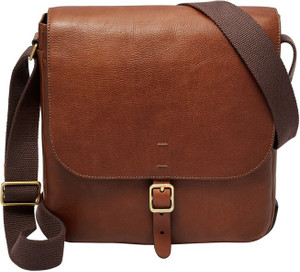 Buy FOSSIL Men Brown Sling Bag Brown Online Best Price in India