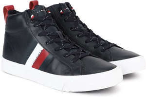 Tommy hilfiger flag detail high leather deals