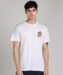 ADIDAS ORIGINALS Men Round Neck T-Shirt - Buy ADIDAS ORIGINALS Solid Men Round Neck White T-Shirt Online Best Prices in India | Flipkart.com