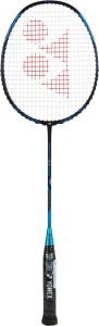 yonex voltric 0.7 dg blue, black strung badminton racquet(pack of: 1, 88 g)