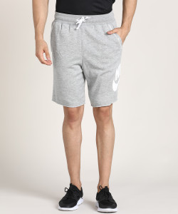 Nike gray fleece shorts on sale