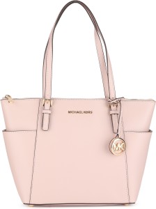 Buy MICHAEL KORS Women Pink Hand-held Bag Soft Pink Online @ Best