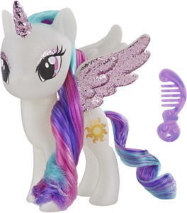 MY LITTLE PONY Toy Princess Celestia Sparkling 6 inch Figure for Kids Ages 3 Years Old and Up Toy Princess Celestia Sparkling 6 inch Figure for Kids Ages 3 Years Old