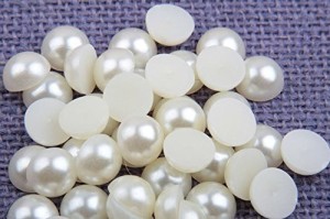 FASHION CLUSTER 12 mm Pearl Half Round For Making Jewellery ( 200 Pcs ) -  12 mm Pearl Half Round For Making Jewellery ( 200 Pcs ) . shop for FASHION  CLUSTER products in India.
