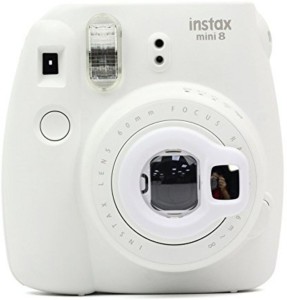 woodmin instax instax selfie lens filters with self-portrait mirror for fuji mini 8 8 + mini 9 mini 7s mini kt instant camera instant camera(white)