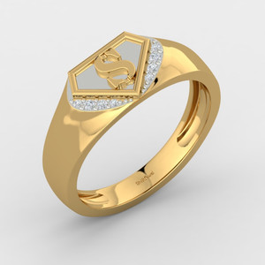 S alphabet gold ring design best sale