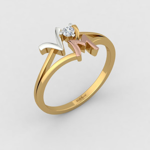 Rings with clearance letters on them