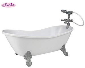 White doll bathtub by sophia's outlet