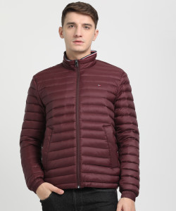 Red tommy store hilfiger puffer jacket