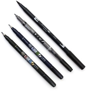 Tombow - Dual Brush-Pen - Black (N15)
