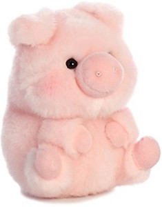 Aurora world rolly pet prankster pig sales plush