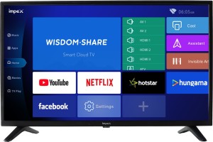 Impex 80cm (32 inch) HD Ready LED Smart Android TV(Titanium 32 Smart)