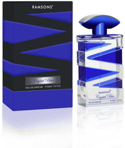 Crystal blue perfume top