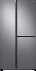 Samsung 634 L Frost Free Side by Side Inverter Technology Star (2019) Refrigerator(Grey, RS73R5561SL)