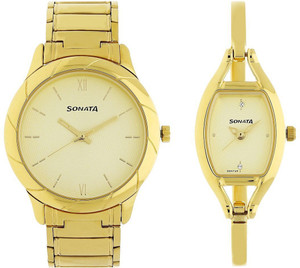 SONATA NP71258114YM01 Wedding Collection Analog Watch For Men Women Buy SONATA NP71258114YM01 Wedding Collection Analog Watch For Men Women