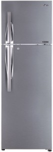 LG 360 L Frost Free Double Door 3 Star (2020) Refrigerator(Shiny Steel, GL-R402JPZN)